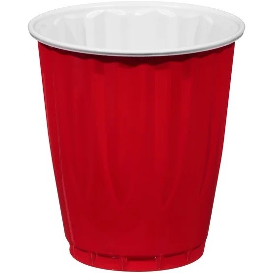 Kirkland Signature Chinet 18 oz Disposable Plastic Cups, Red, 240-count Kitchen