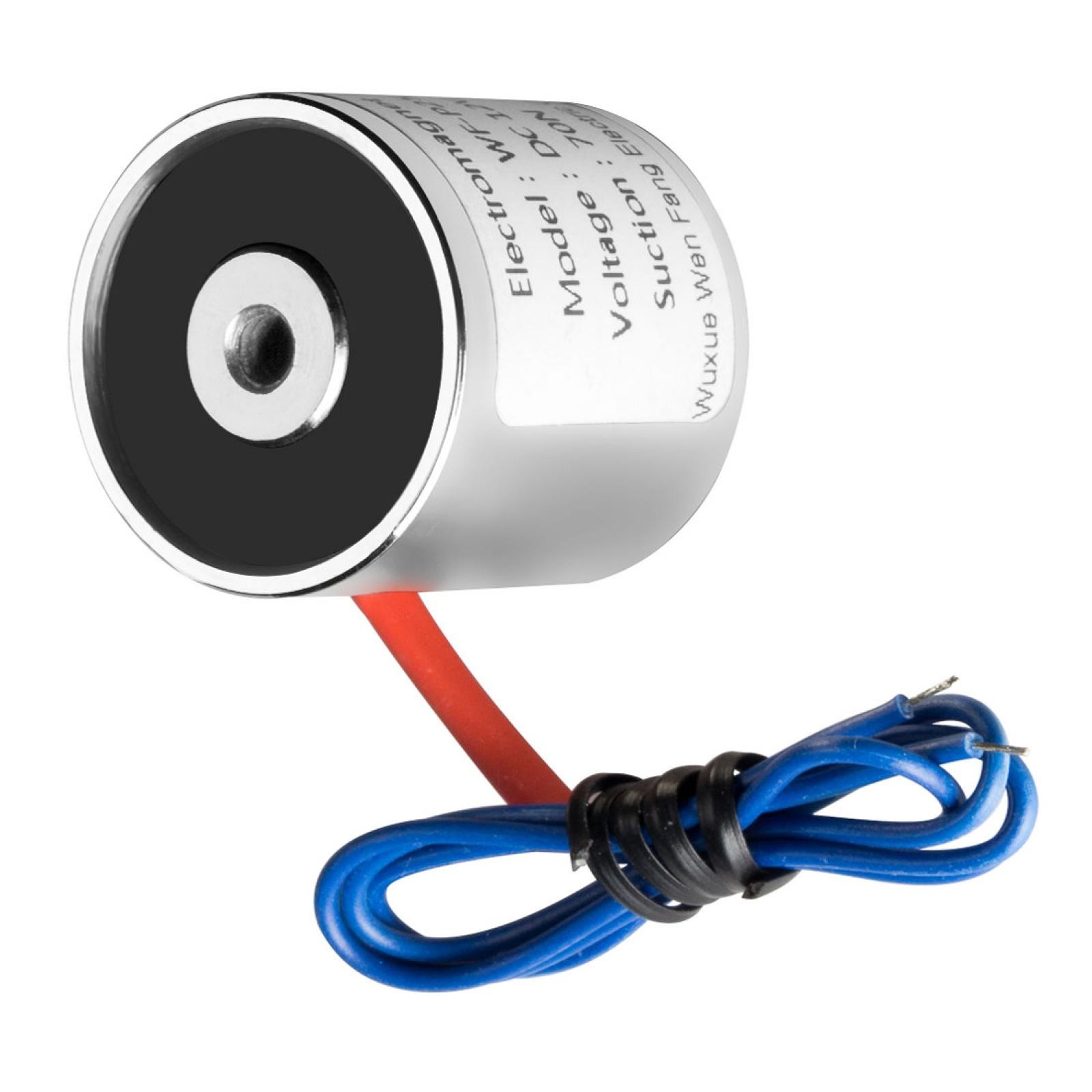 12VDC 70N 0.13LB/61g Electric Lifting Magnet Electromagnet Solenoid Lift Holding