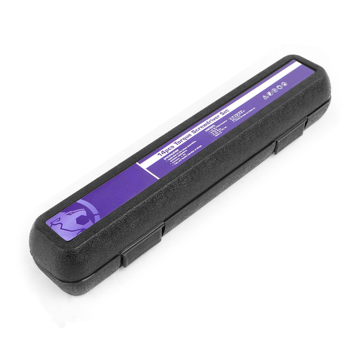 Stark USA 21-Pieces Adjustable Torque Screwdriver 14″ Long Shank 10-50 IN/LB