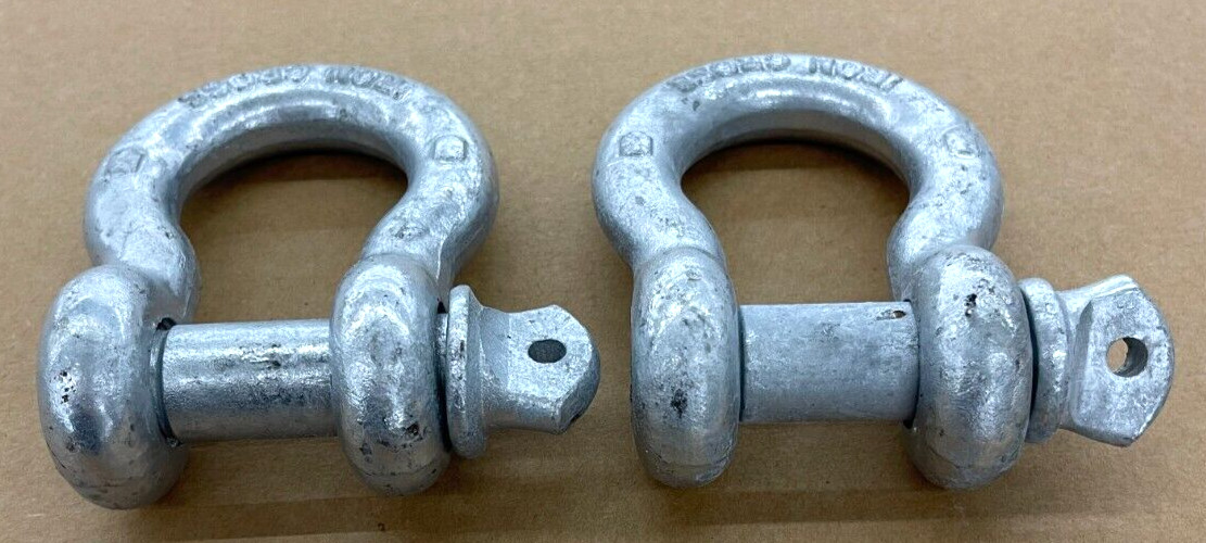 IRON CROSS 3/4″ D-RING SHACKLE 1000-00 GALVAINZED FINISH