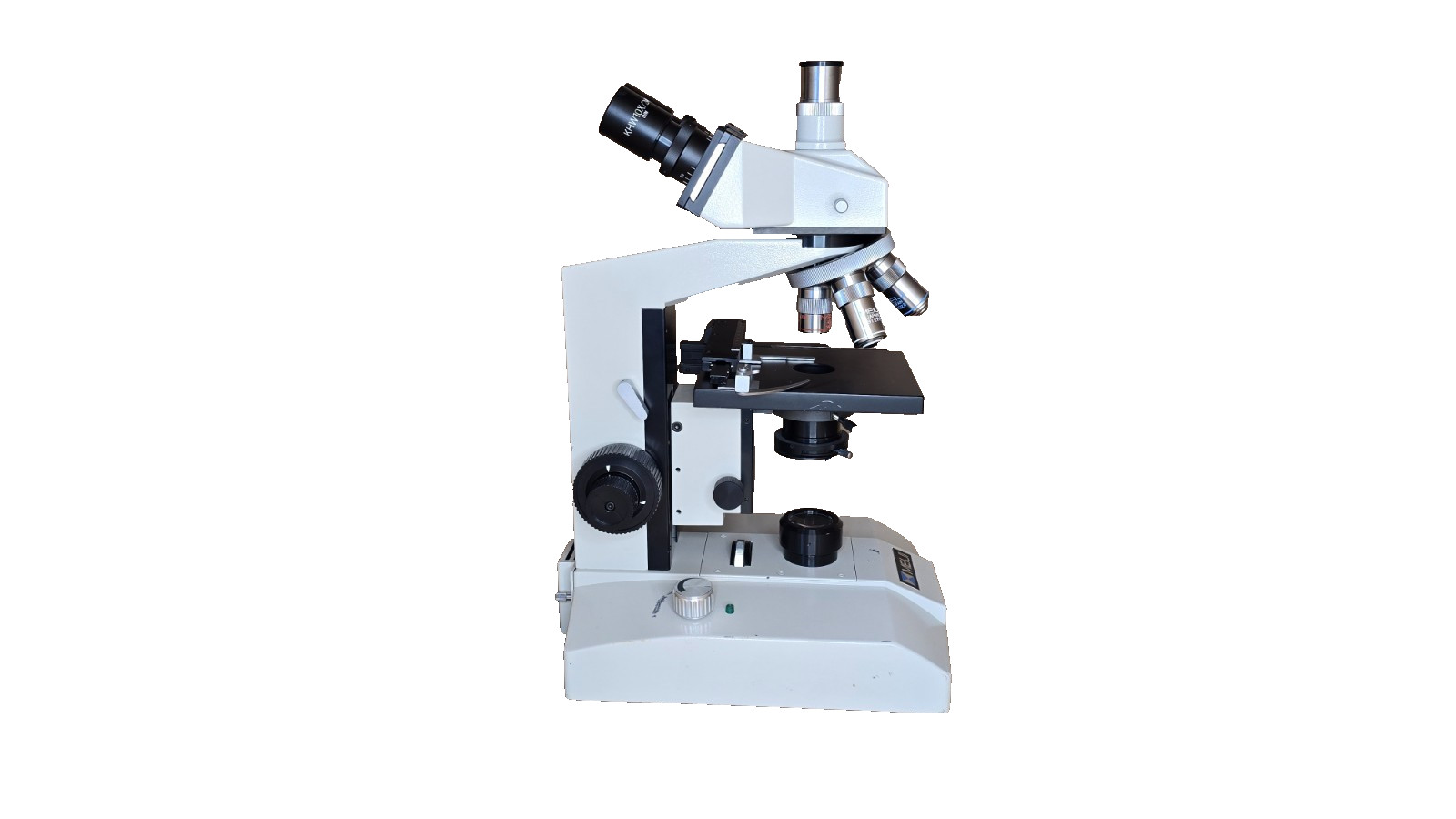 Meiji ML2000 Binocular Microscope 4x 10x 40x 100x Japan Mechanical Stage #21