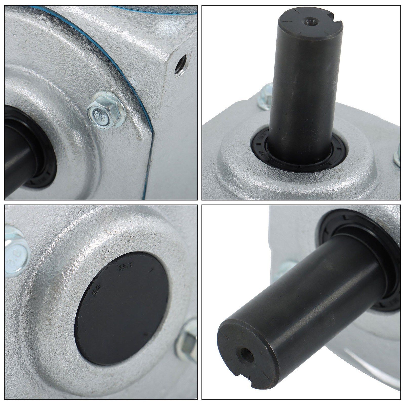 40HP Right Angle Bevel Gearbox 19455-SR-KW-KW-GR for Machinery
