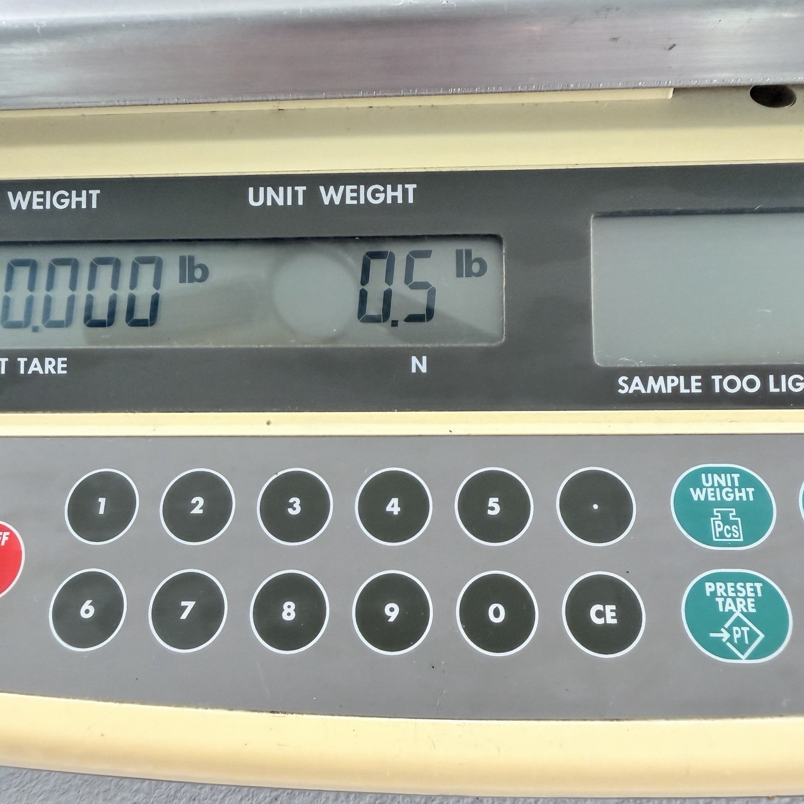 A&D HC-6KB Precision Counting Scale 12lb X 0.002lb 6kg X 0.001kg W/ Cord TESTED