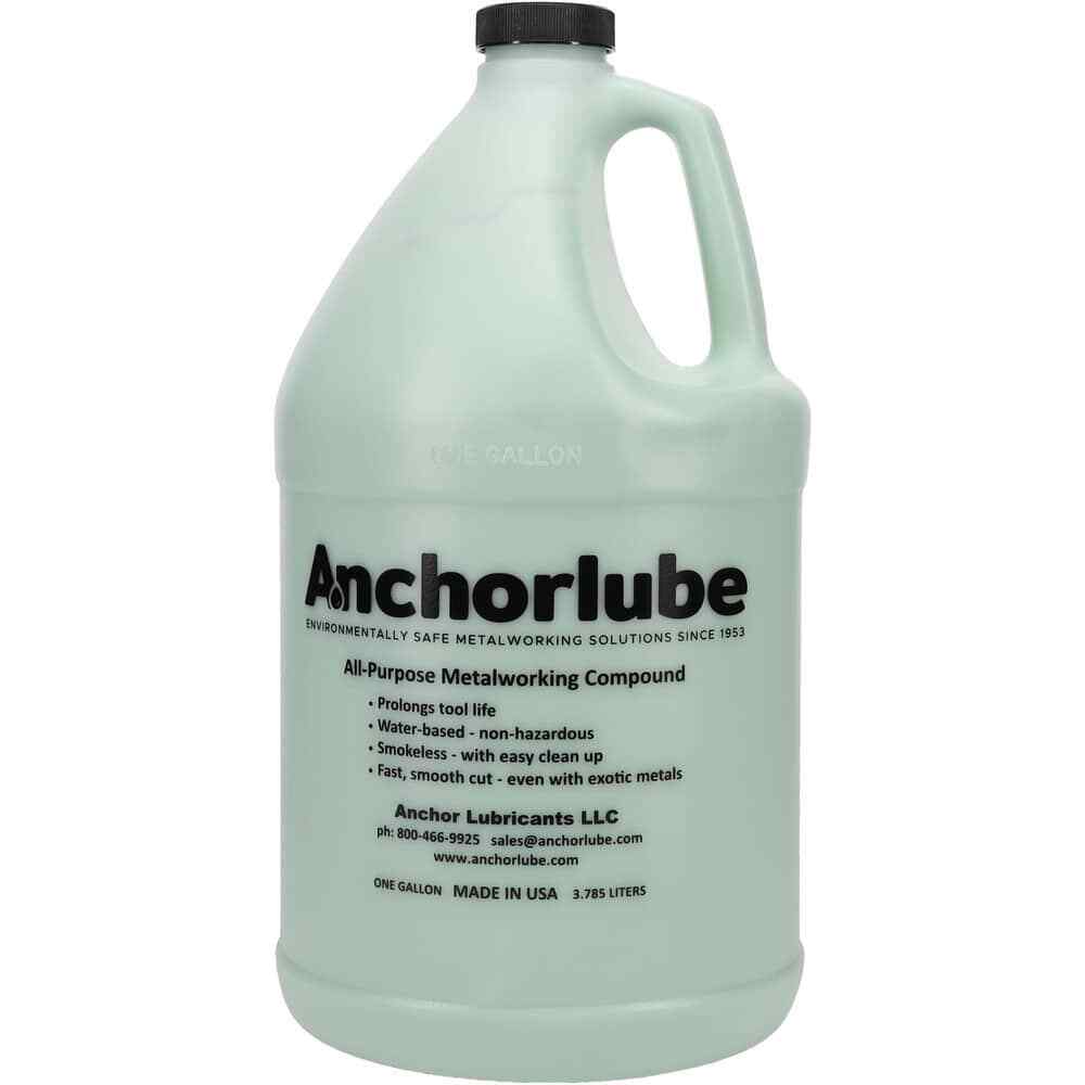Anchorlube G-771 Water Soluble Green Cutting Fluid, 1 Gallon Bottle