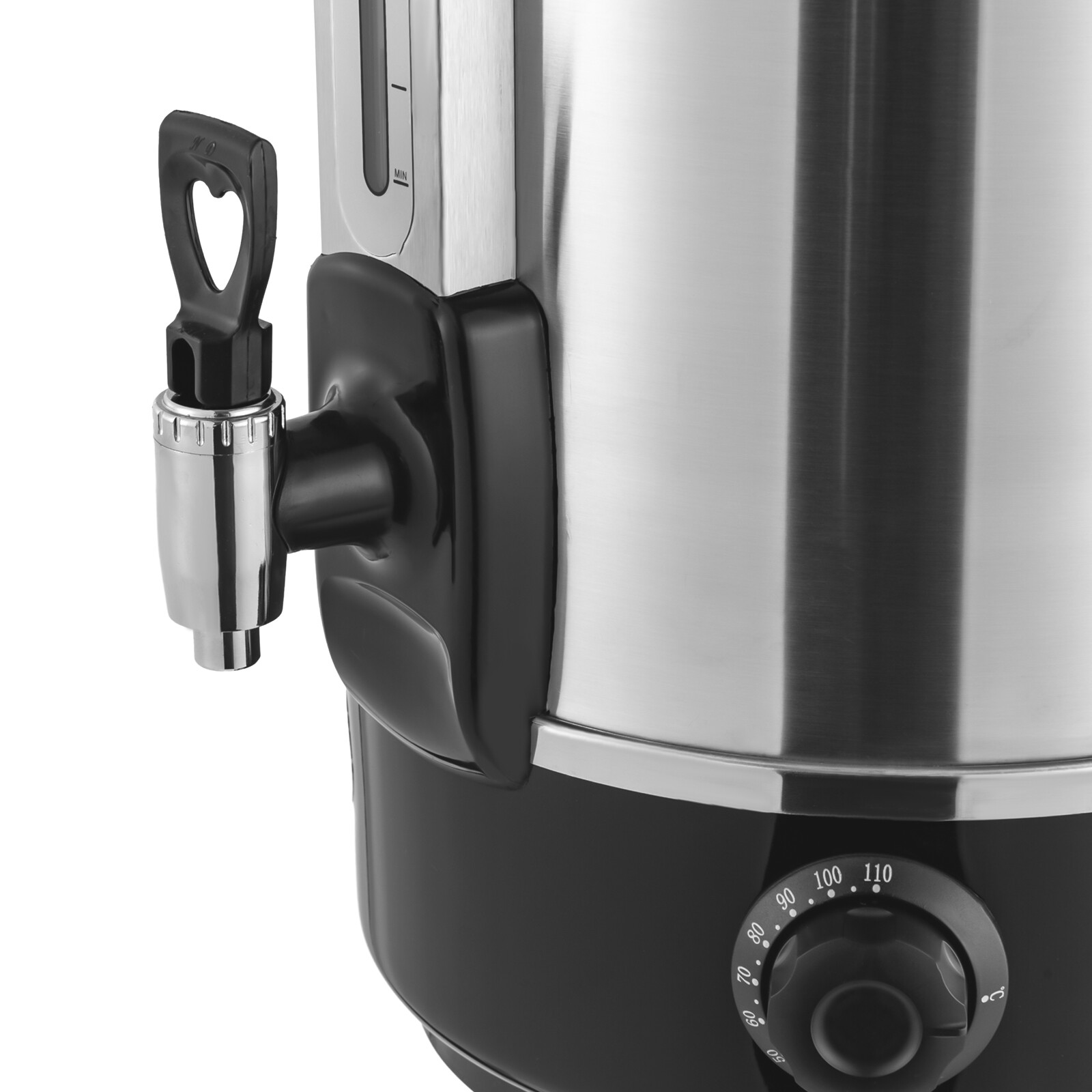 2-Layer Commercial Eletric Hot Water Bucket Countertop Water Boiler 110V