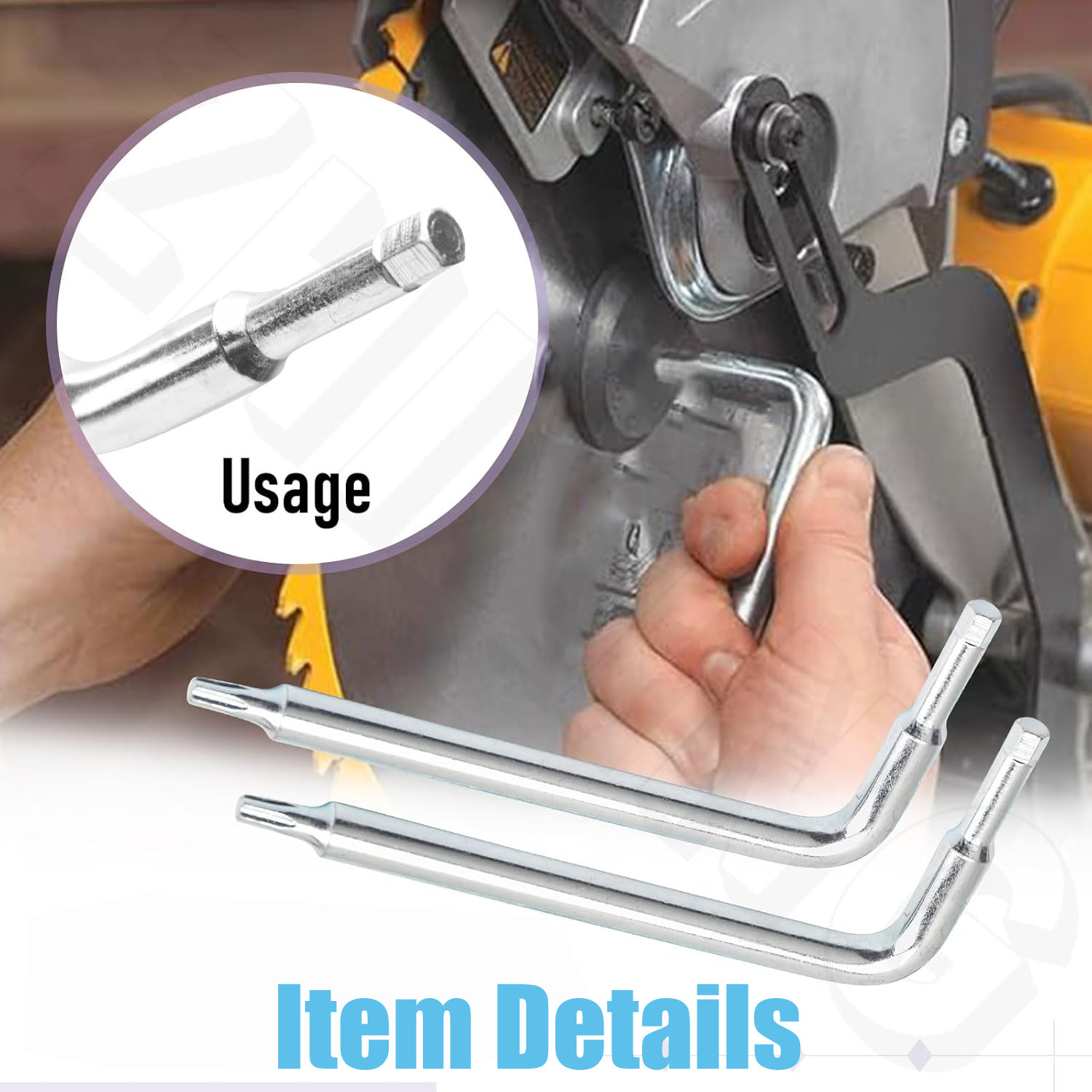 FOR DEWALT BLADE WRENCH FOR DWS716 MITER SAW RPLS# N600007 W