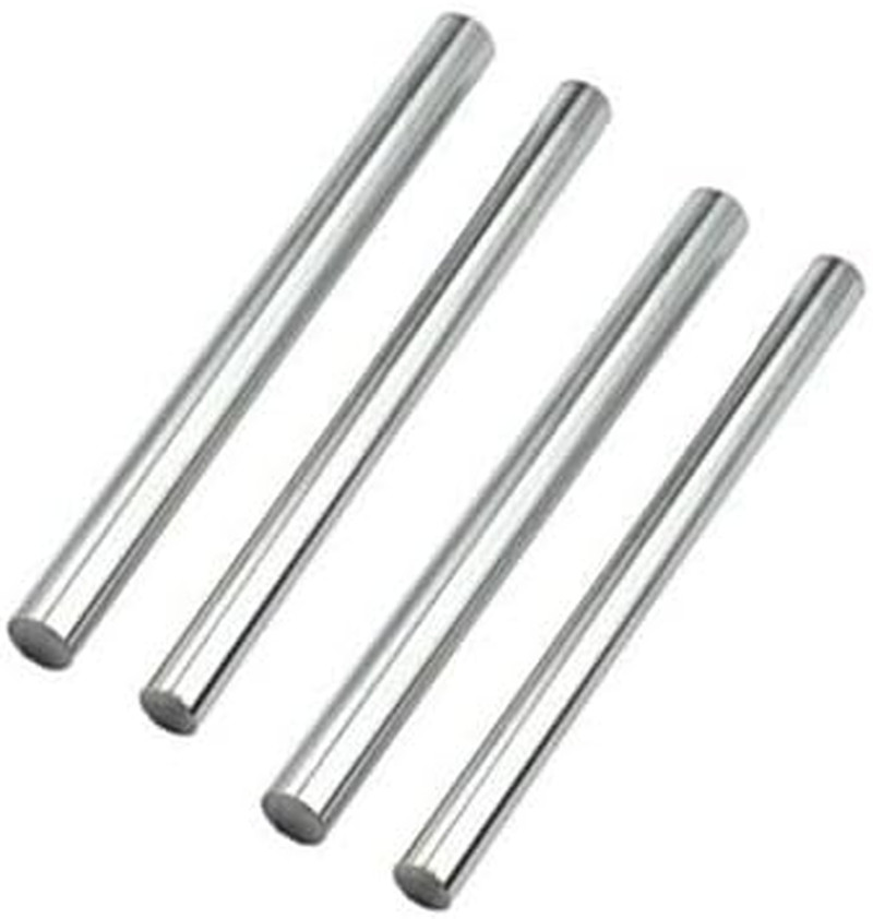 4PCS Pure Zinc Rod 100Mm X 10Mm High Pure Zinc Rods High Purity 99.995% Lengt