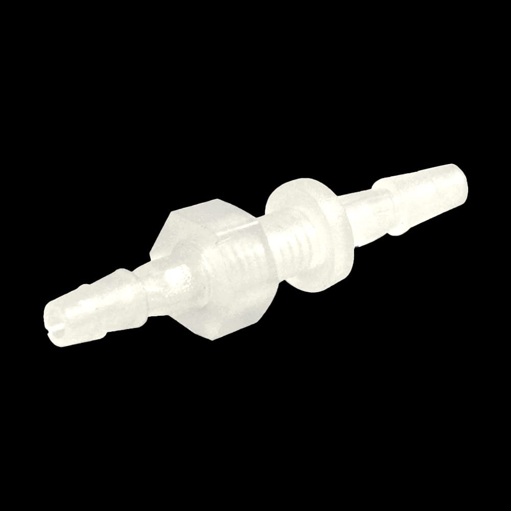 1/4″ Hose Barb Thru-Bulk Bulkhead Fitting Hex Barbed Fitting Plastic Adapter …