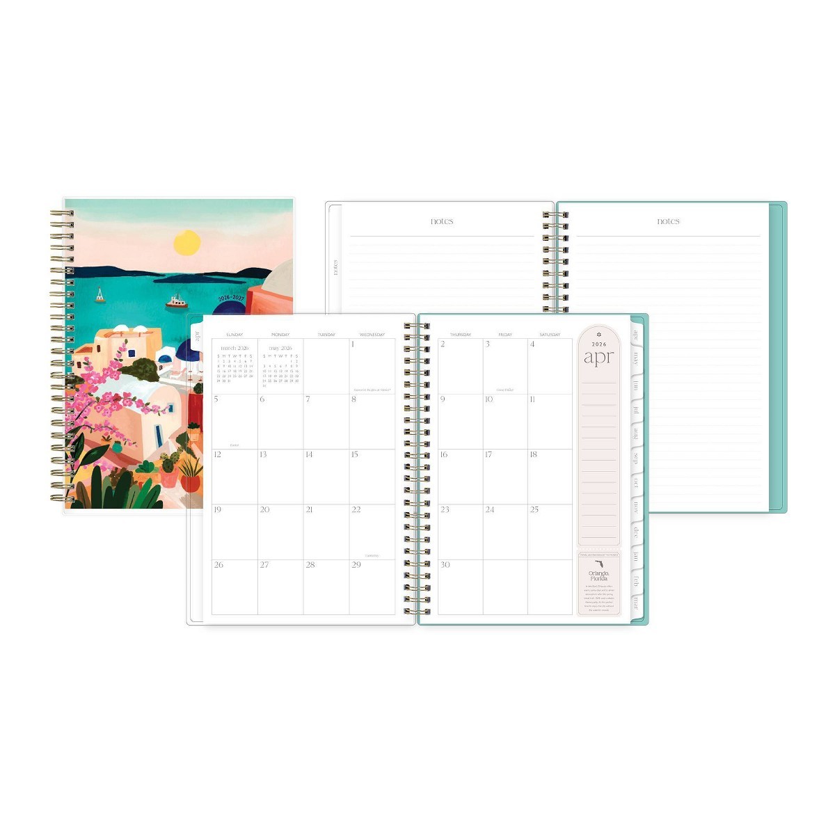 Rhi James for Blue Sky Weekly/Monthly Planner Notes (15 Month) 5.875″x8.625″