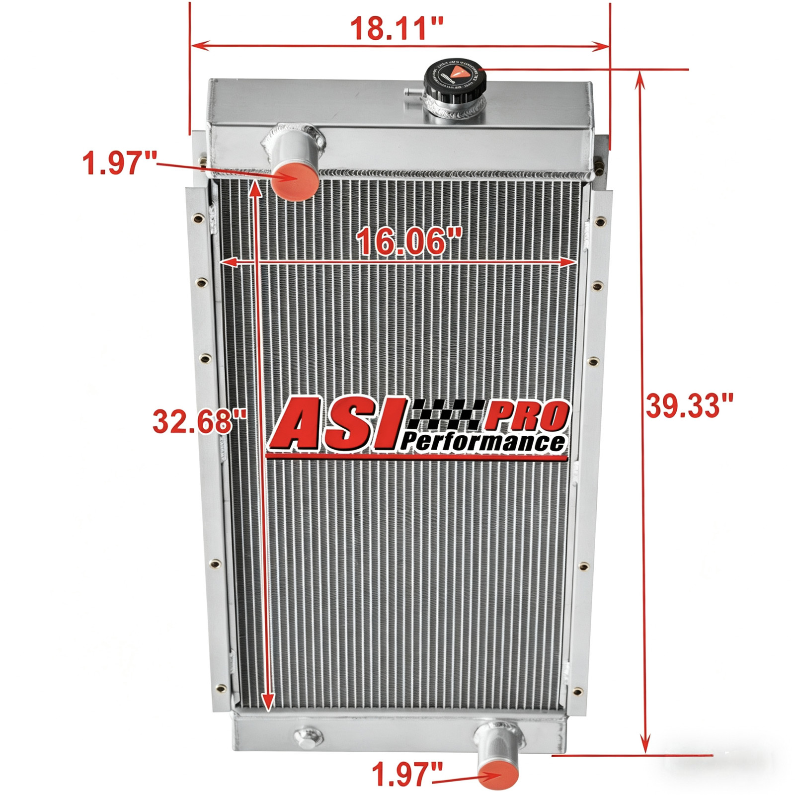 2040996 4Rows Radiator For Caterpillar CAT 320C 320CL E320C L 3066 Eng 204-0996