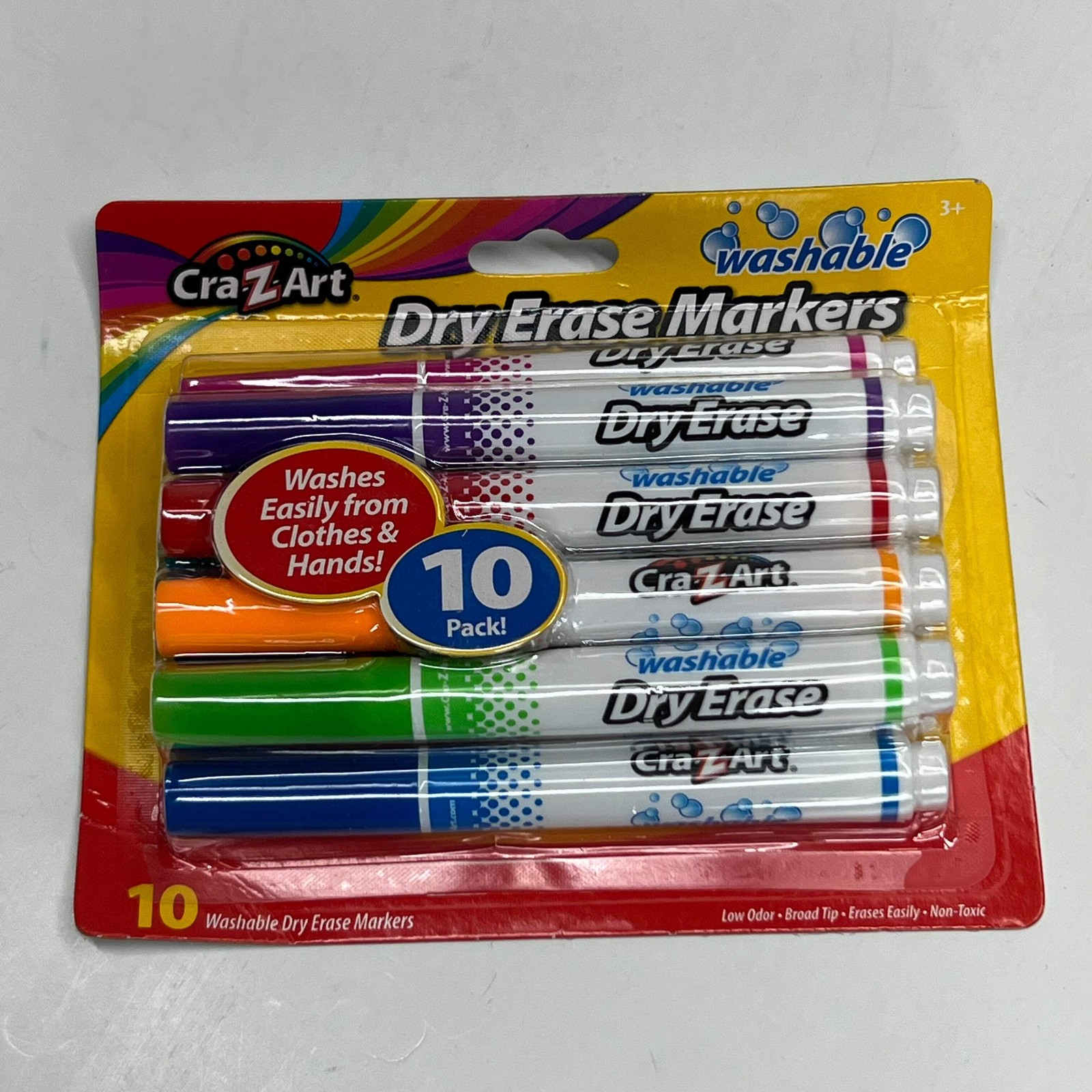 CRA-Z-ART (10 PACK) Washable School Dry Erase Markers 10133