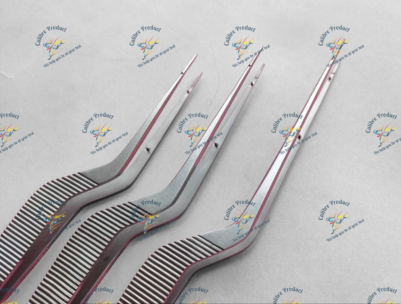 Micro Yasargill Bayonet Forceps Set Of 3 Surgical Neurosurgical