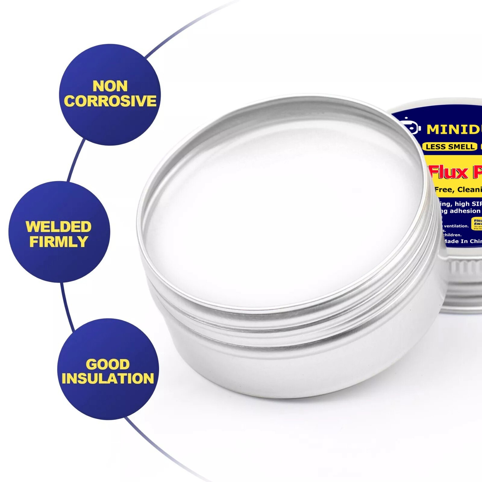 No-Clean Solder Iron and Paste Flux For PCB LED BGA SMD SMT 50Gram