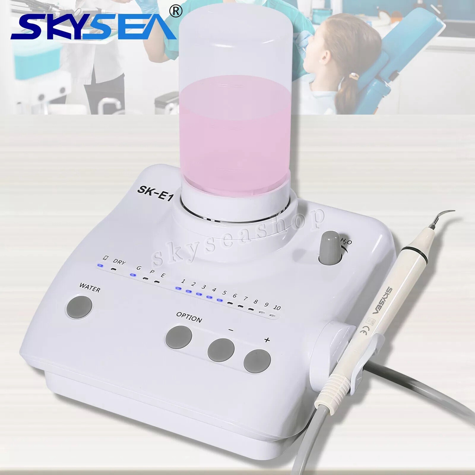 FDA Piezo Dental Scaler Ultrasonic Cleaner Auto Water fit EMS Cavitron SK-E1