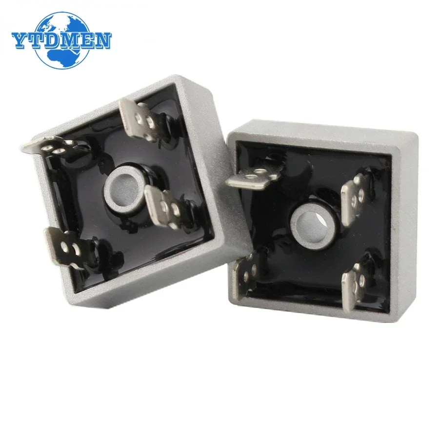 2PCS/5PCS Metal Case Single Phase Diode Bridge Rectifier KBPC5010 50A 1000V US