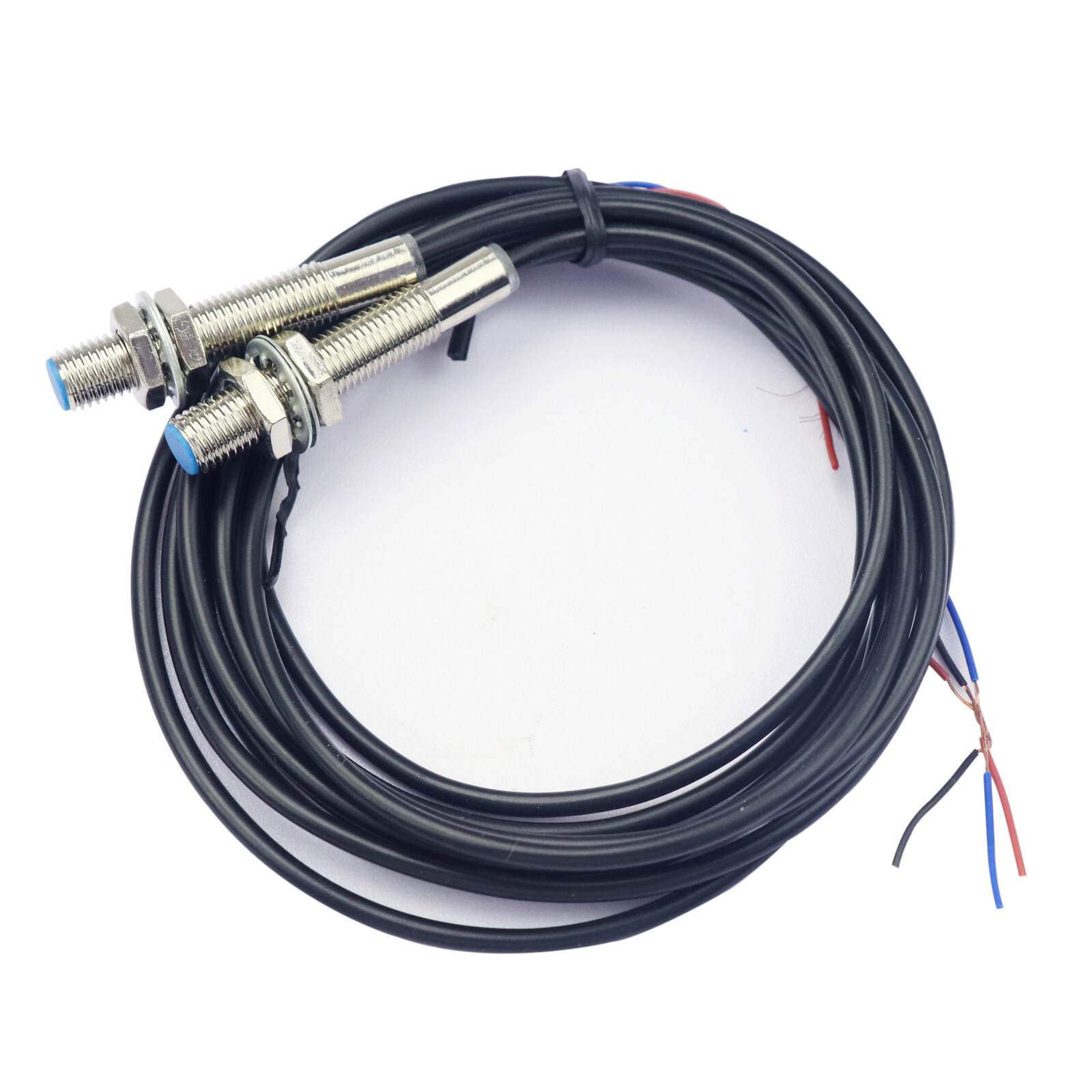 2Pcs NJK-5001C NPN NO 10mm Hall Effect Sensor Proximity Switch DC 6~36V US