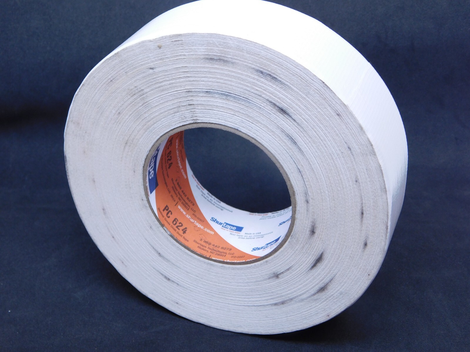2″ Shurtape PC 624 Premium Nuclear Grade Cloth Duct Tape WHITE 13 mil 48mm x 55m