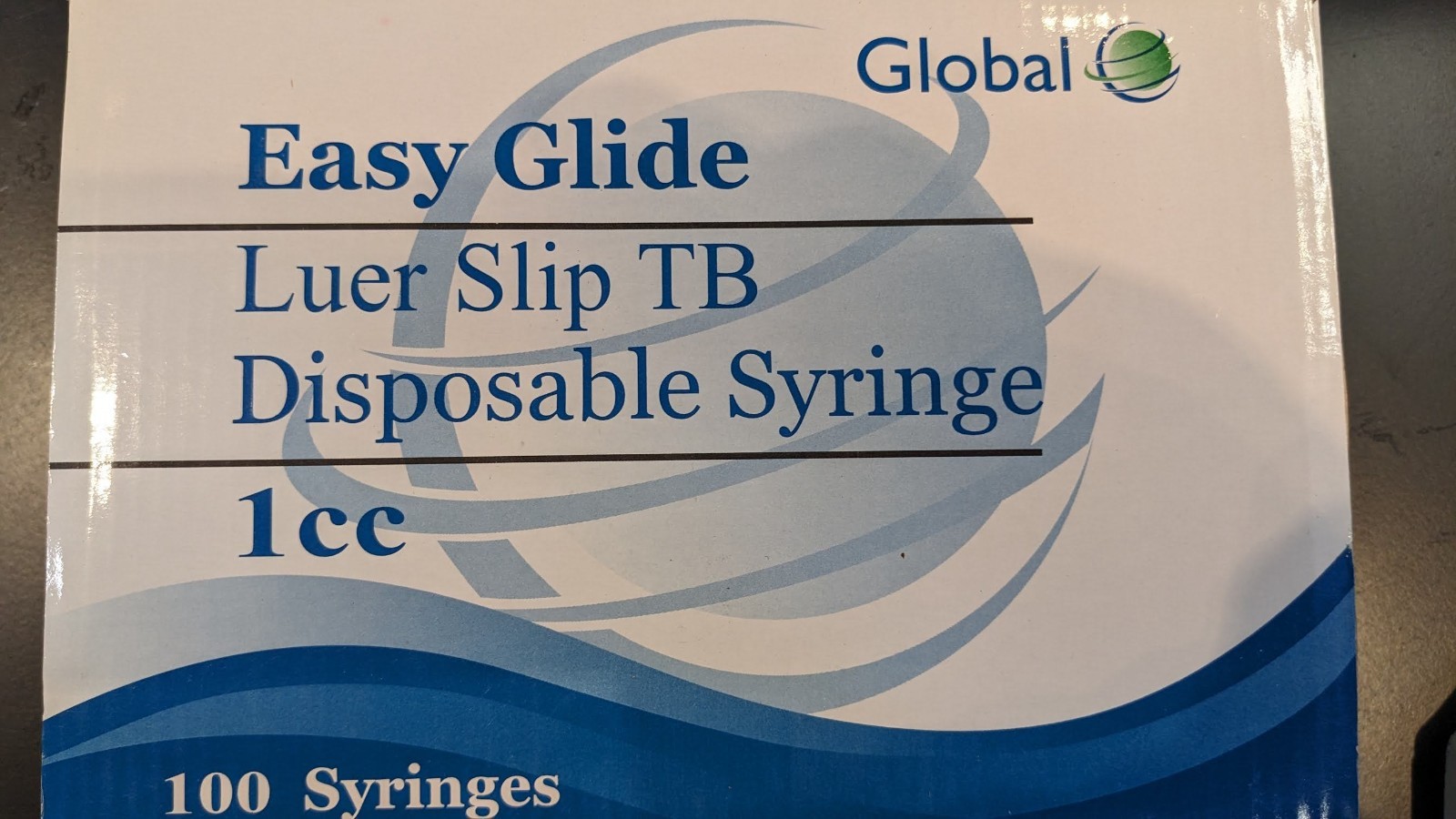 Global Medical Products – Easy Glide 1cc Luer Lock Syringe (No Needle) – QTY 300
