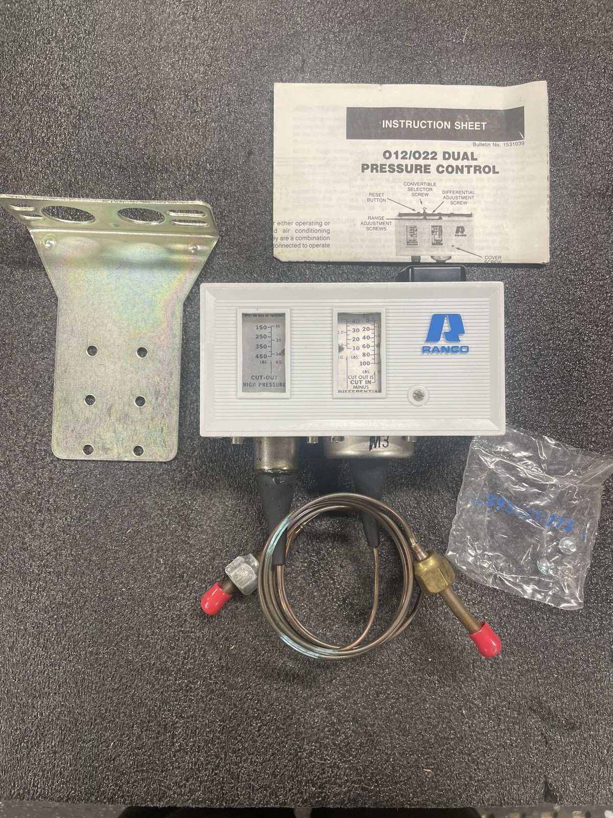 Ranco 022-7706 Dual Pressure Control-Convertible Reset New Old Stock
