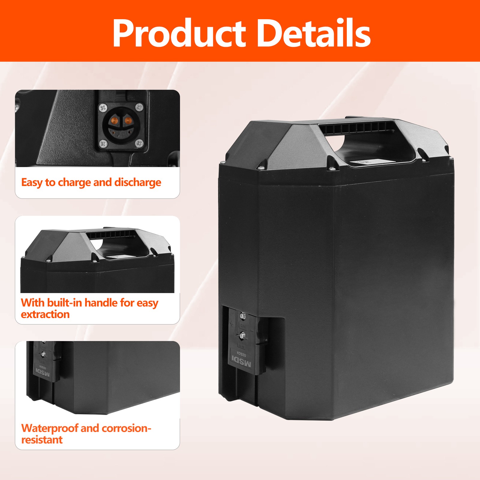 25.6V 30Ah Lithium Battery for Hangcha CBD15AMJ-SI, CBD20AMA-SI Pallet Truck