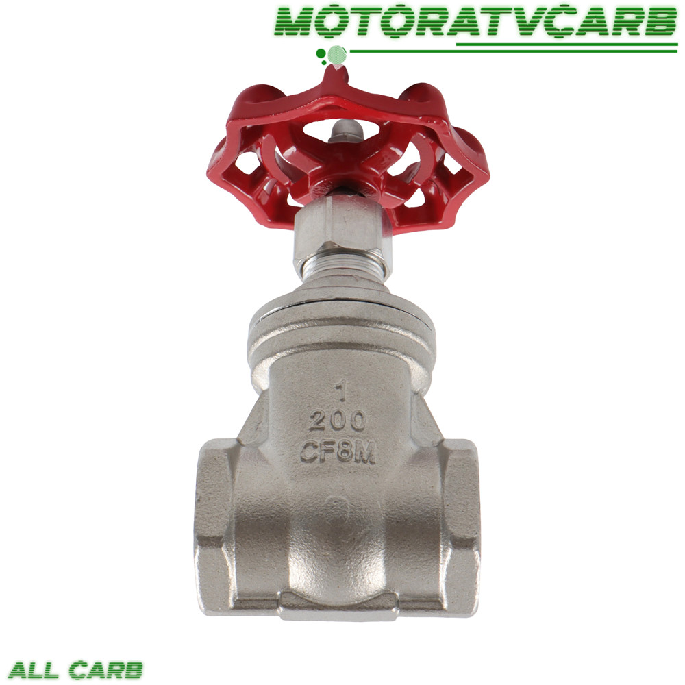 ALL-CARB 1″ NPT 304 Stainless Steel DN25 Female Threaded Rotary Globe Valve