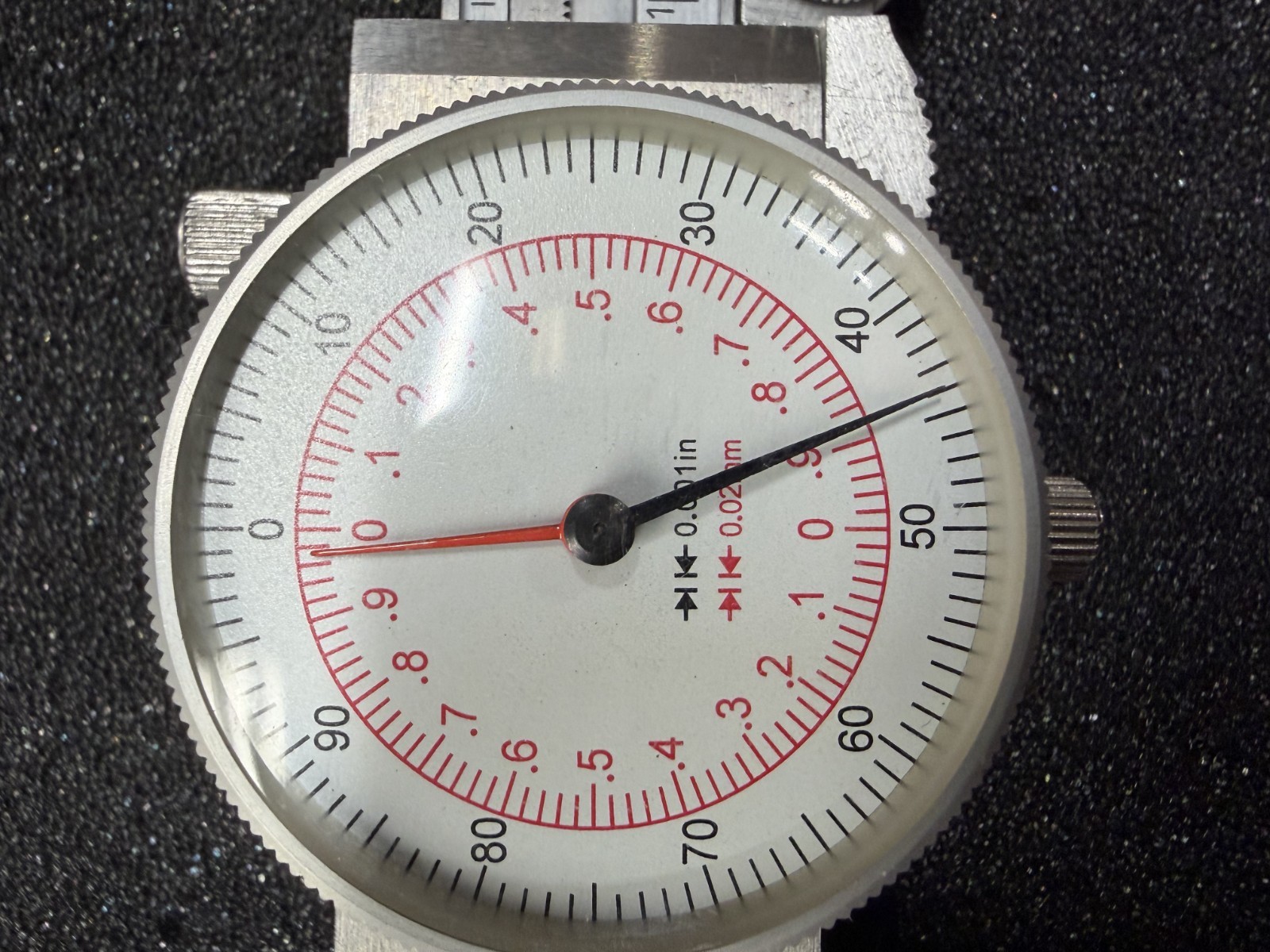 Inch – Metric Dial Depth Gage, 0-6″ /150mm Range, .001″ /.02mm Graduation