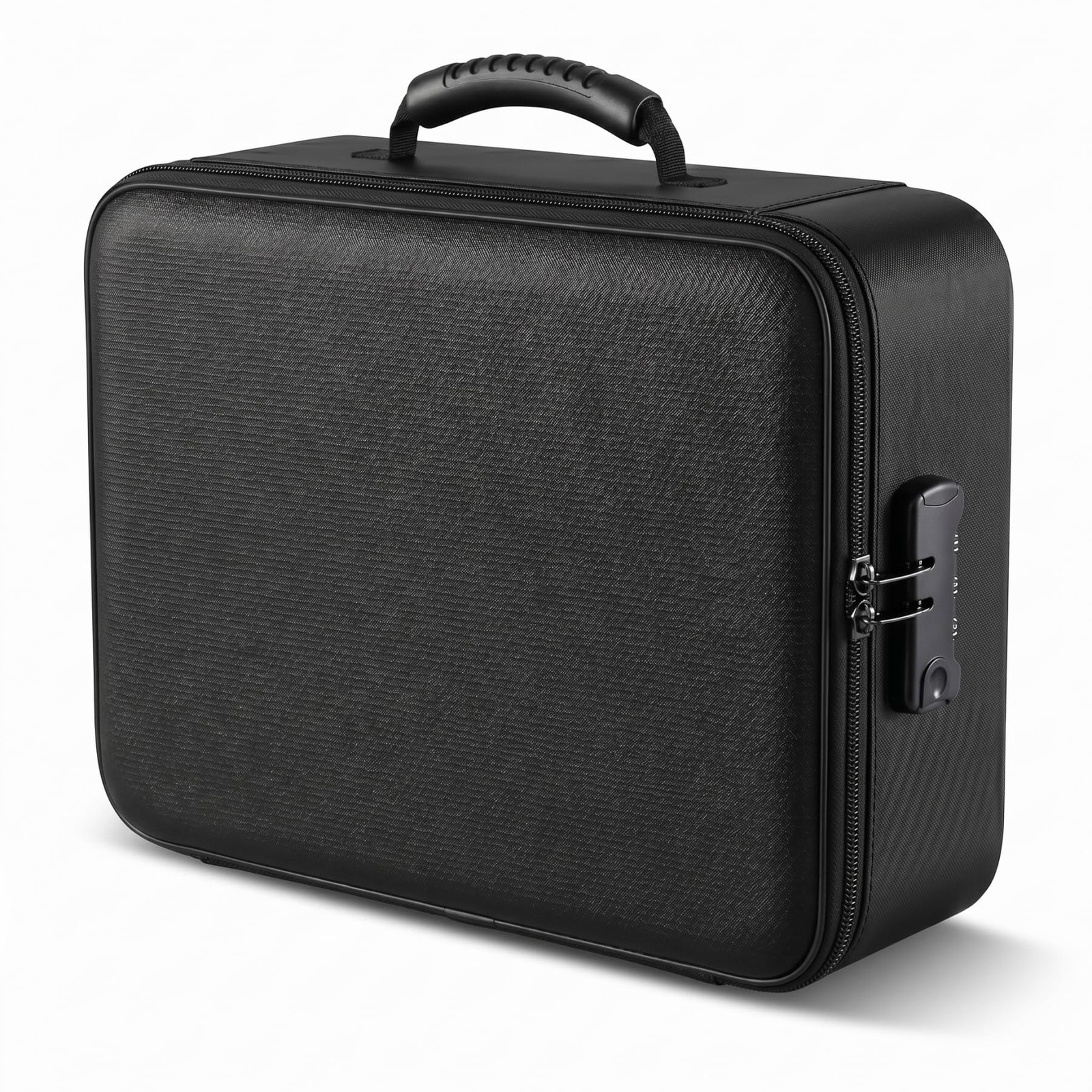 Fireproof Soft-Shell Document Box W/ Lock Water-Resistant File Organizer 1PC