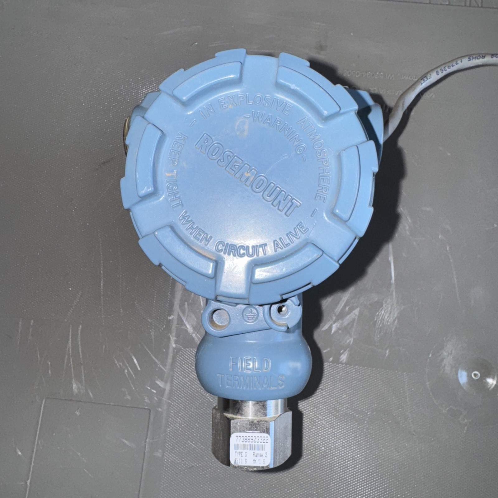 Rosemount Transmitter 2088G2S22A1M5B4C6 0-150 PSI