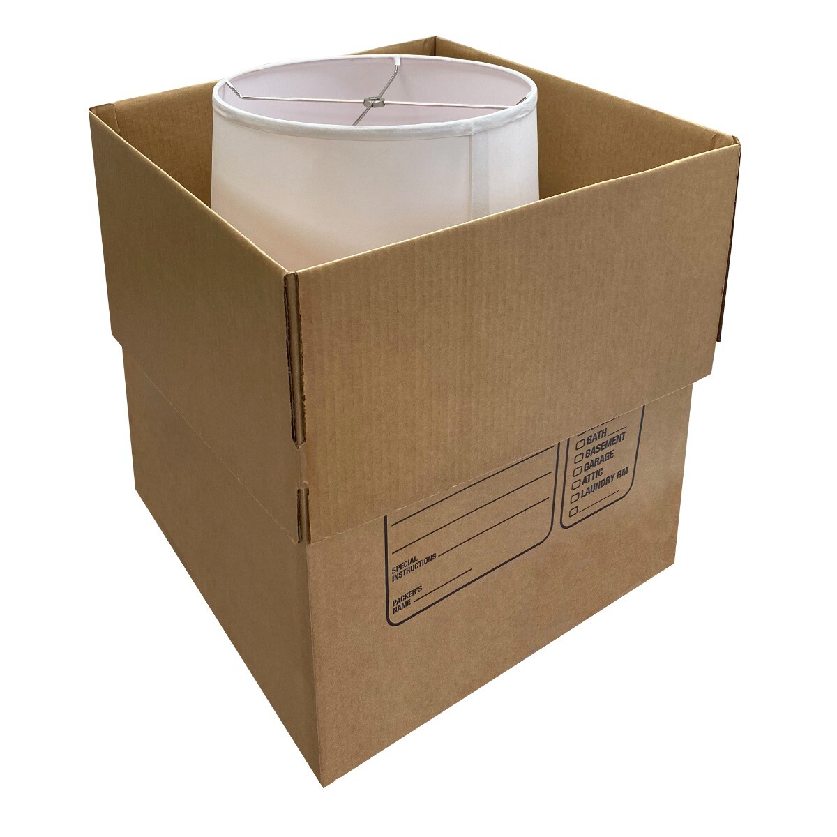 UBMOVE 10 Premium Large Corrugated Moving Boxes with Handles, 18″ x 18″ x 24″