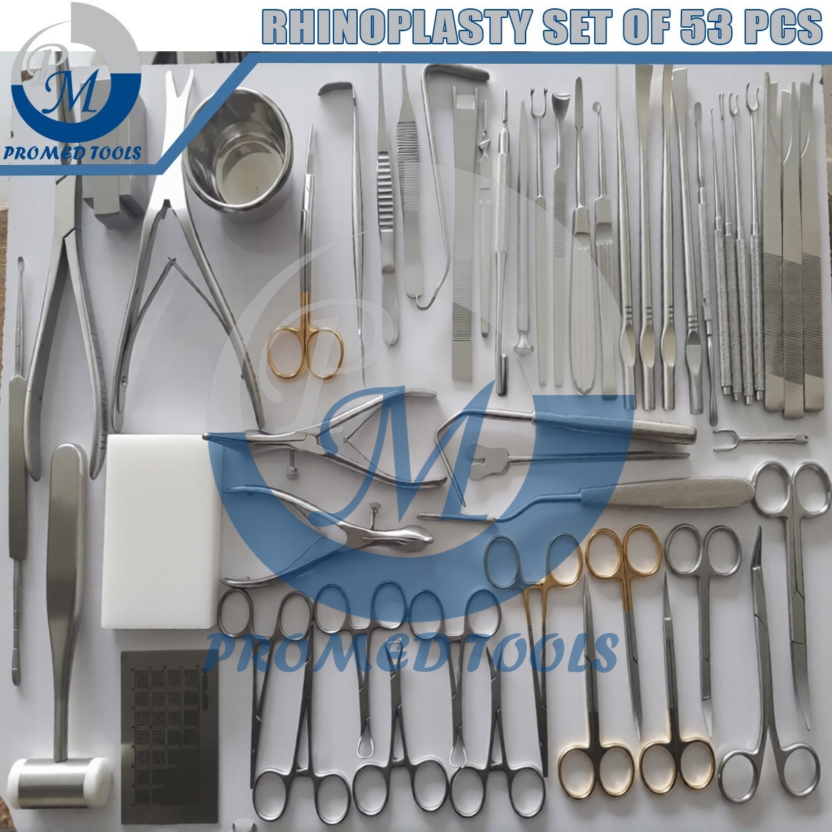 Rhinoplasty set of 53 Pcs, Nose Surgery Plastic surgery instruments
