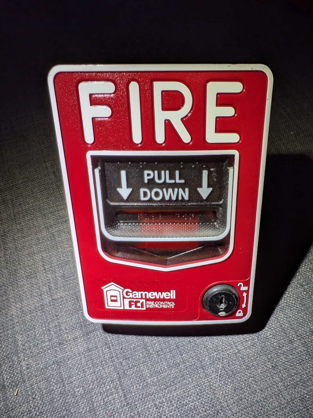Gamewell-FCI MS95-SL Addressable Pull Station – Used But Functional