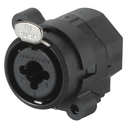 Neutrik NCJ6FI-S Combo XLR/1/4″ Stereo Jack Nonswitching