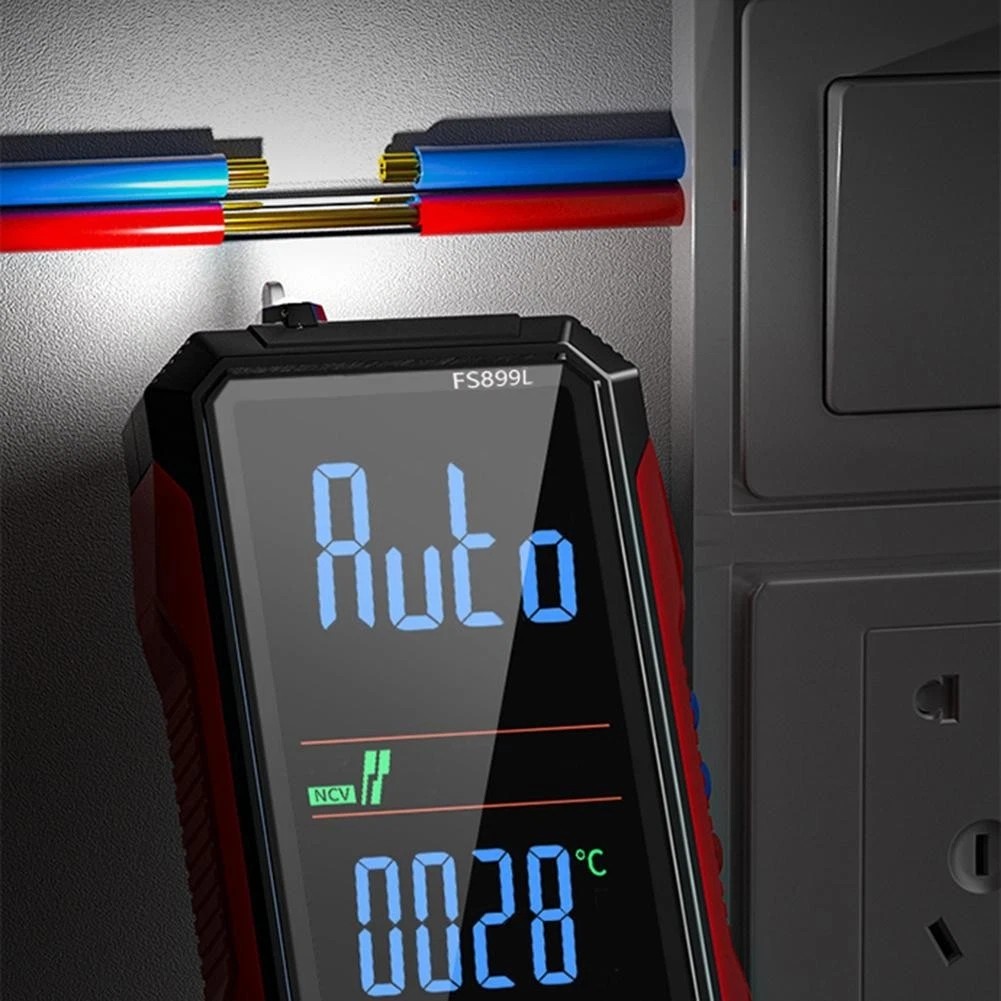 FS899S For Rechargeable Digital Multimeter with Voice Broadcast and Flashlight