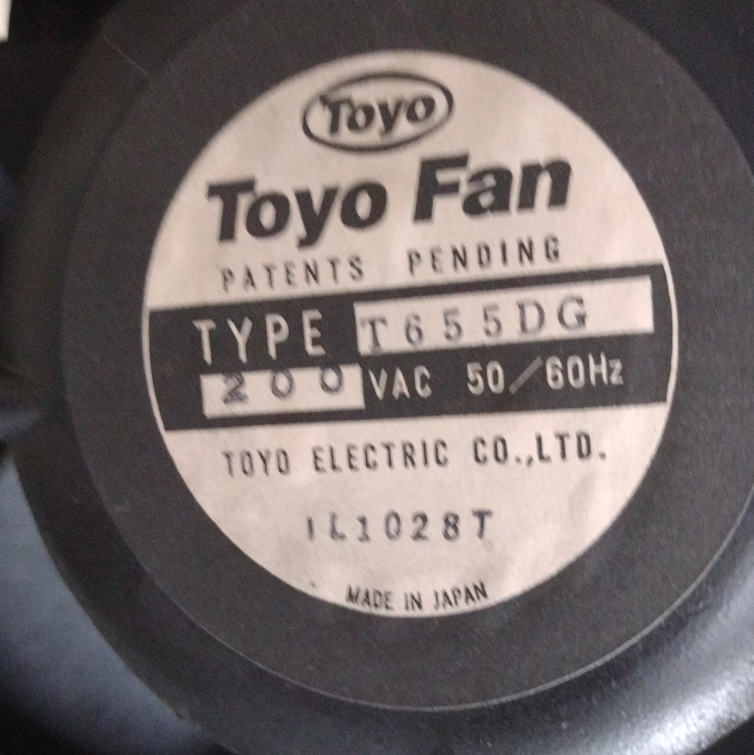 Mitsubishi DWC90C Wire EDM Cooling Fan Tray Assembly | (4) Toyo Fan T655DG