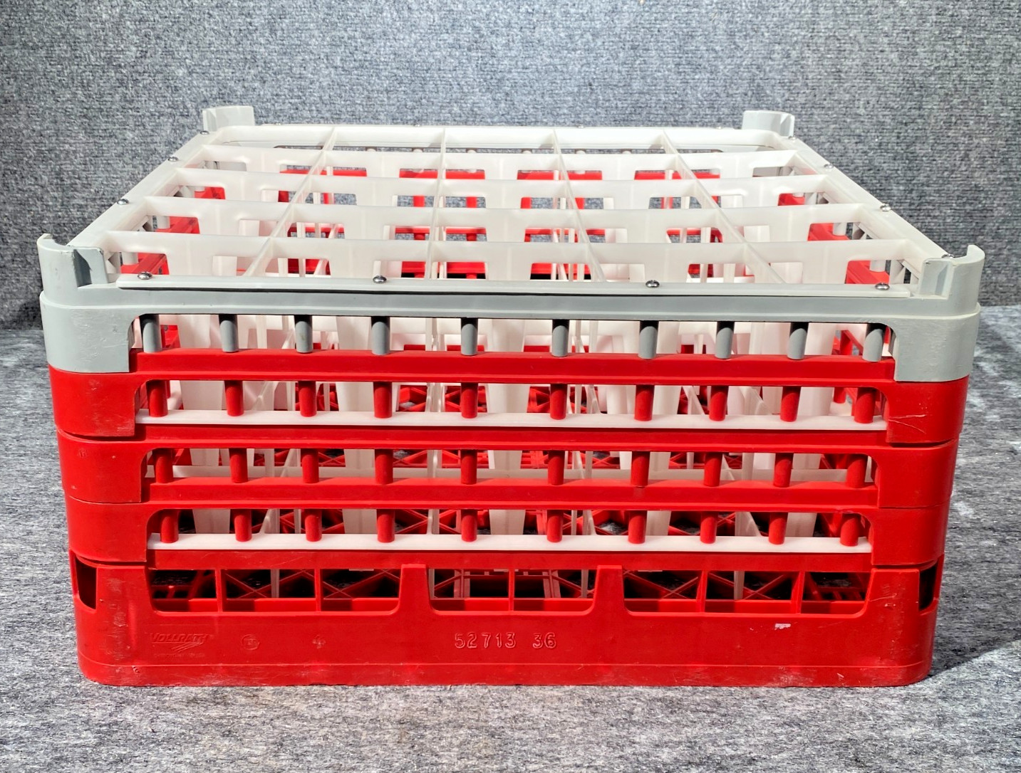 Vollrath Plastic 25 Comp Dishwasher Glass Rack Height 8.5″ WINE