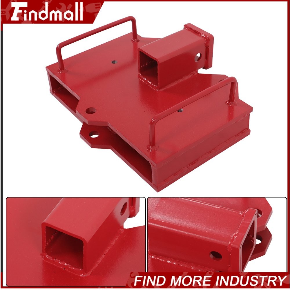 Findmall Forklift Trailer Hitch Receiver Tow 2-in For Dual Pallet Fork