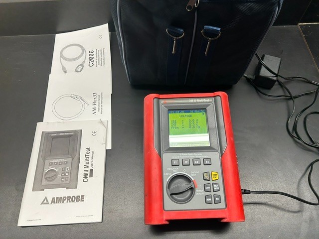 Amprobe DM-III MultiTest 3Phase Power Quality Recorder