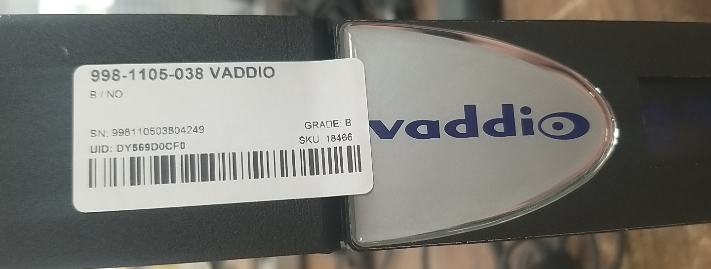 Vaddio 998-1105-038 Quick Connect USB Interface Camera Control. *READ⬇️*