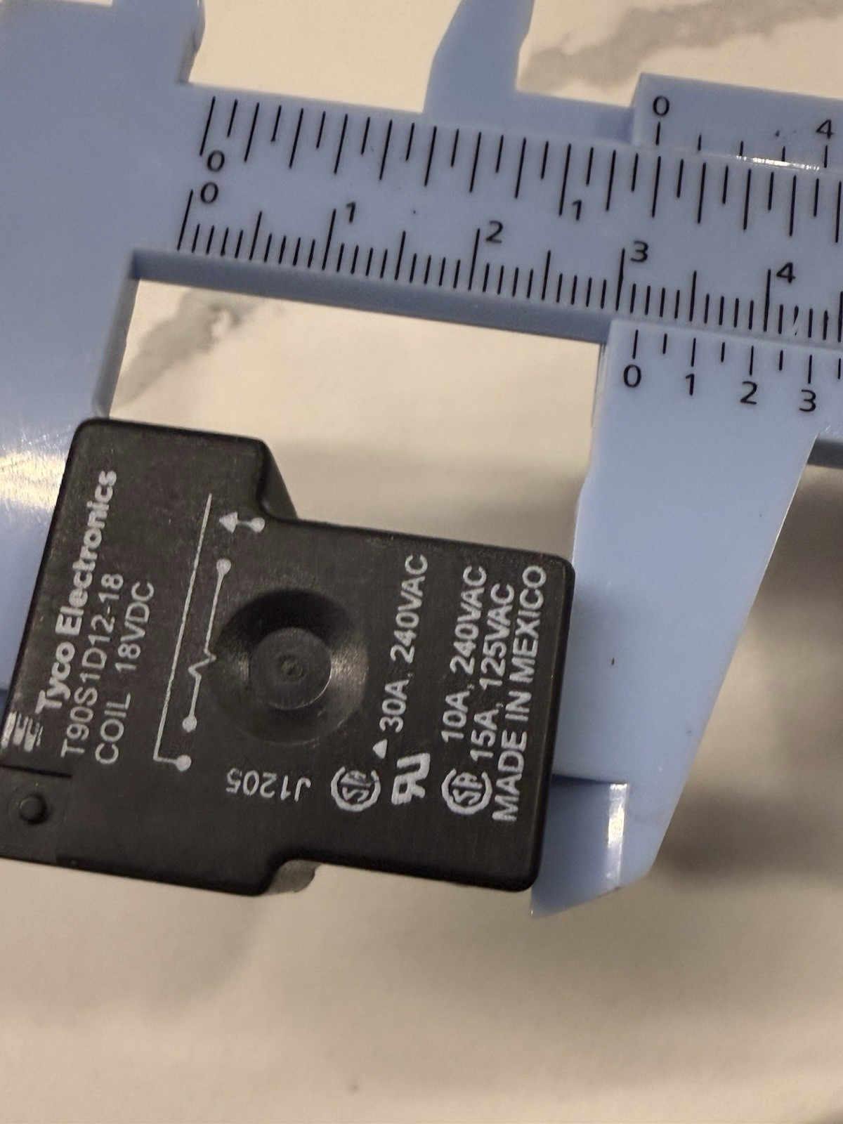 Tyco Electronics T90S1D12-18 Relay
