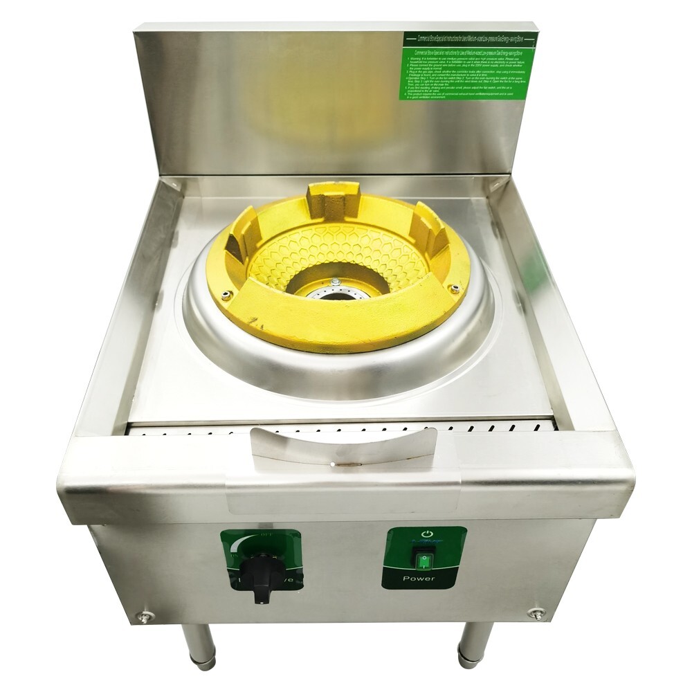 Chinese Wok 12.2″ Ring Fire Range Restaurant Stir Fry LNG/LPG Single Burner