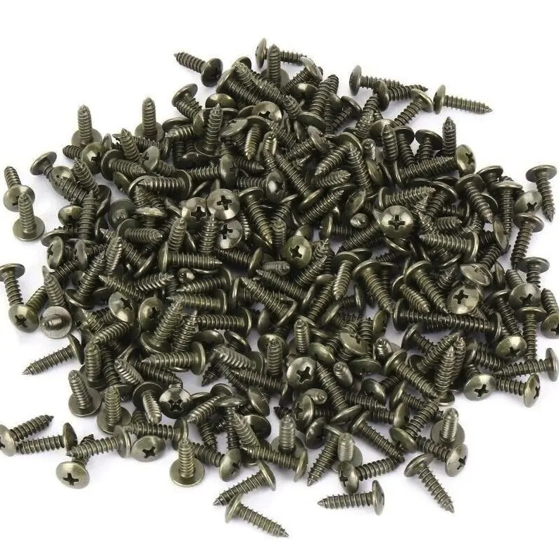 50pcs Car U-Type Clip Screw Fastener Set Metal Anti Rust Panel Fixing – NEW
