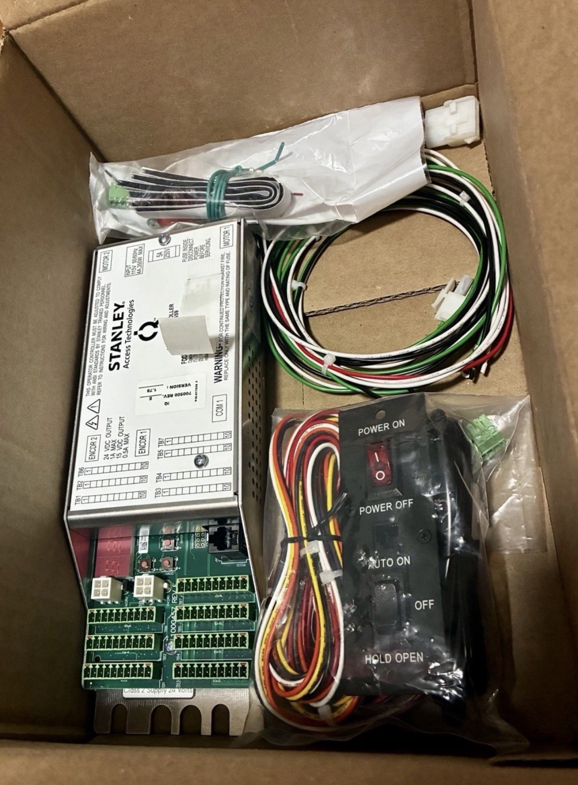 Stanley Dura-Glide IQ Series Automatic Door Motor Gearbox And Control Kit NEW!!