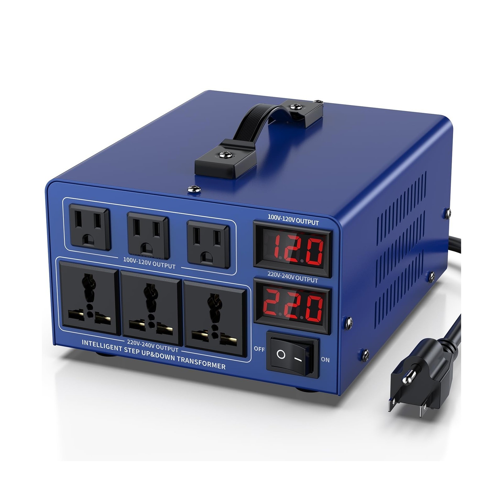 3000 watt Voltage Conversion Transformer Heavy-Duty Step-up/Step-Down AC 110V…