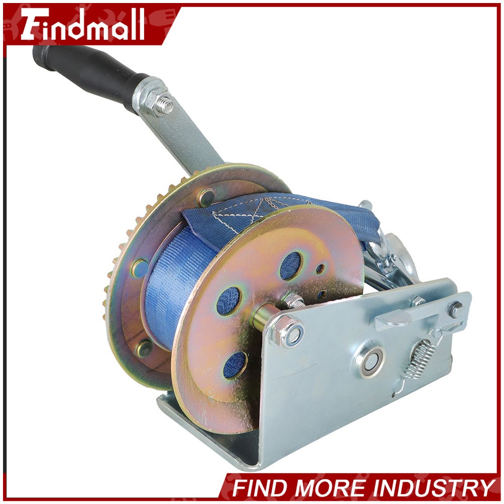 Findmall 3500 lbs Hand Winch & Boat Trailer Crank Winch With 10 m Strap Winch