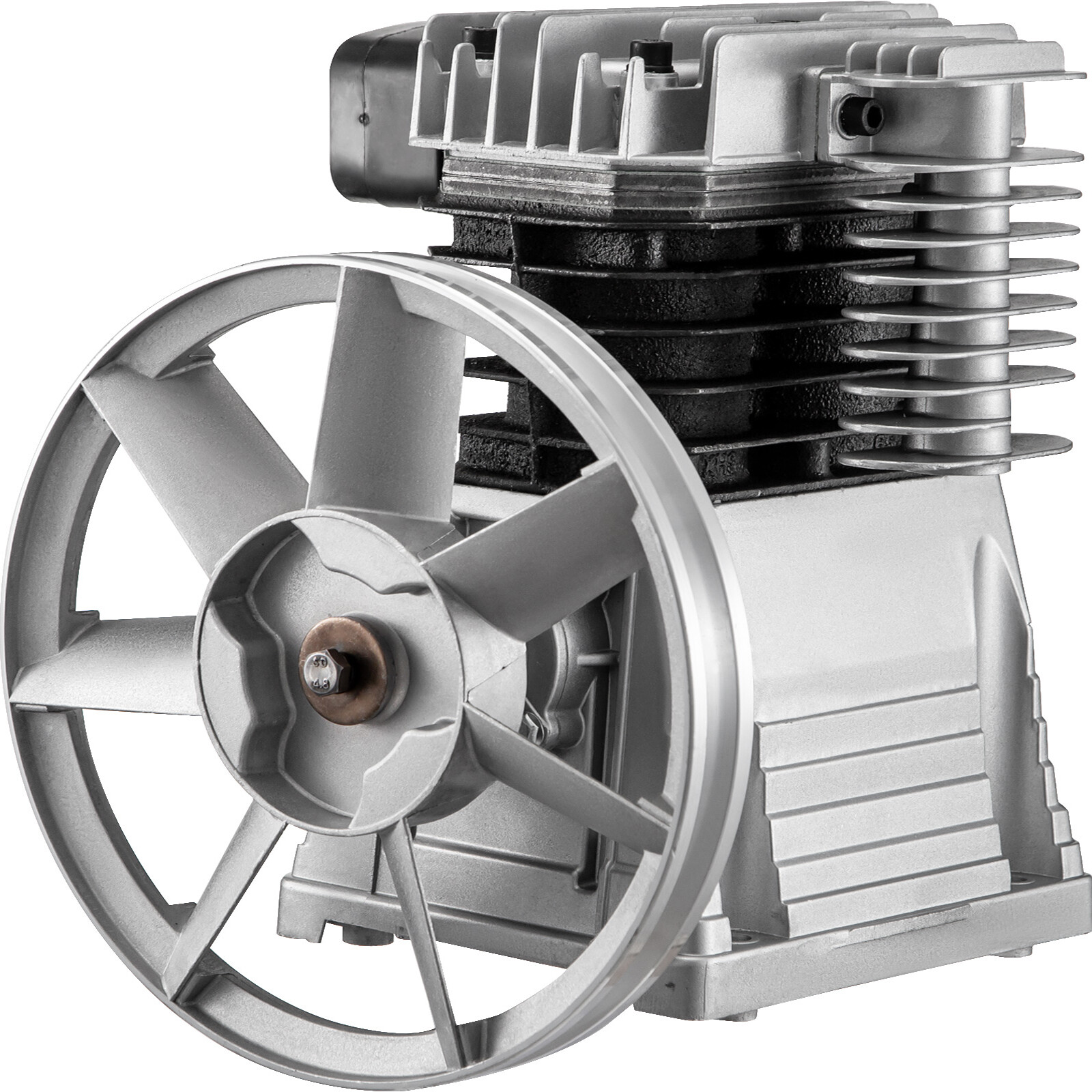 VEVOR Air Compressor Pump Motor 3HP Aluminum 160PSI 12CFM 2 Cylinder 1 Stage