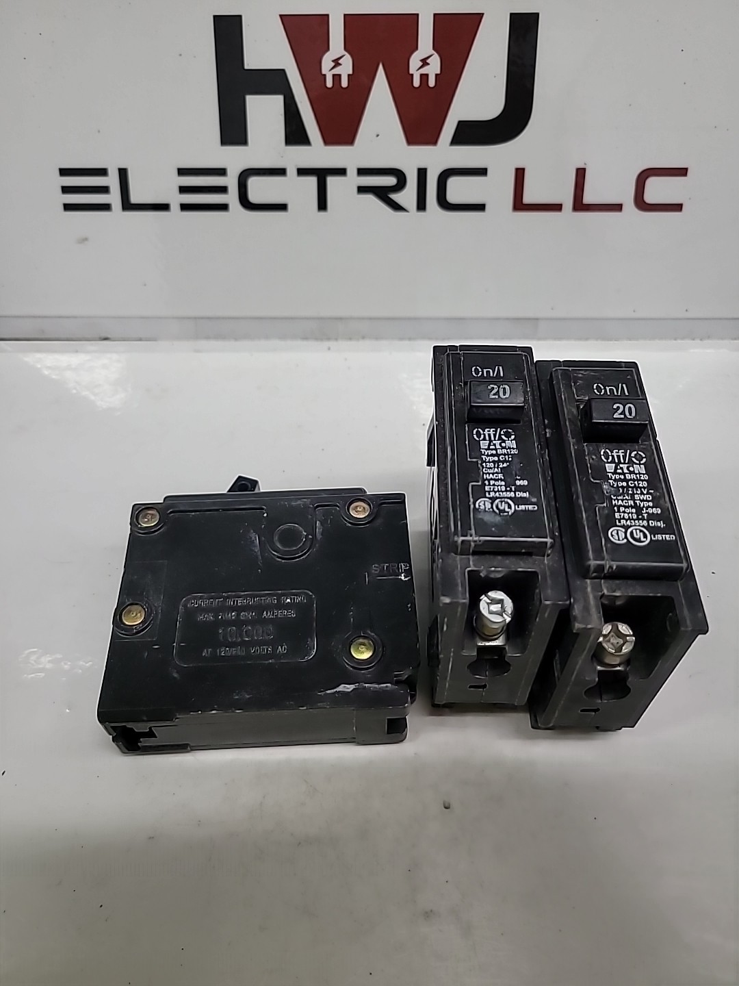 Eaton BR120 20 Amp I Pole Circuit Breaker Challenger Cutler-Hammer C120