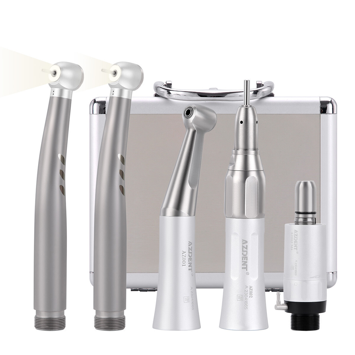 Dental E-generator LED High Speed Handpiece Slow Low Speed Handpiece 4/2Hole