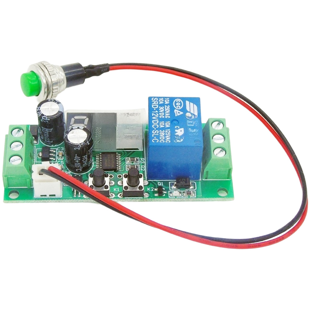 5V 12V 24V Time Delay Relay PCB Based Adjustable 0.01-999 Minute Delay