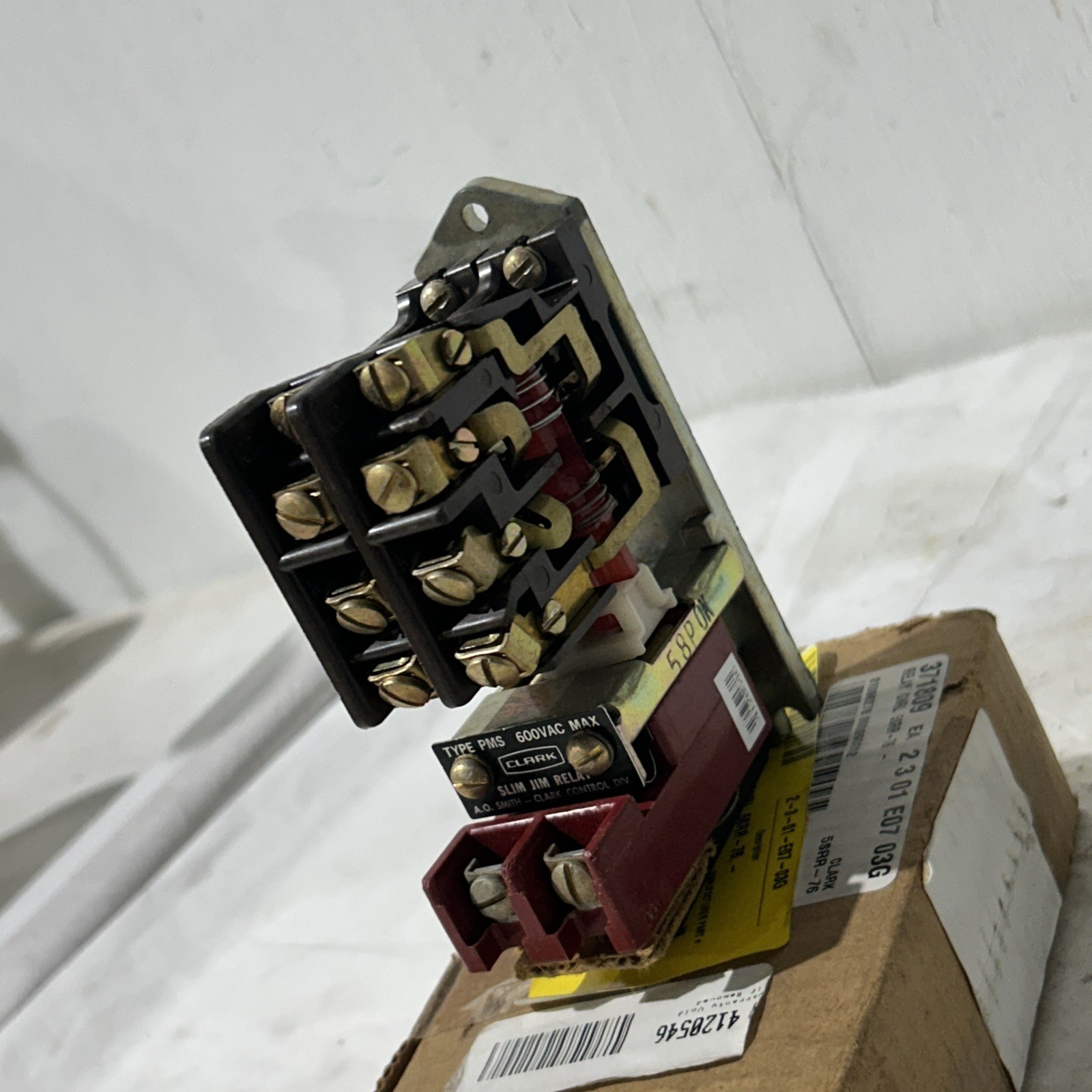 Clark 7305 Type Pms Slim Jim Relay 5srr-76. Kpma-1. Tb-139-1.