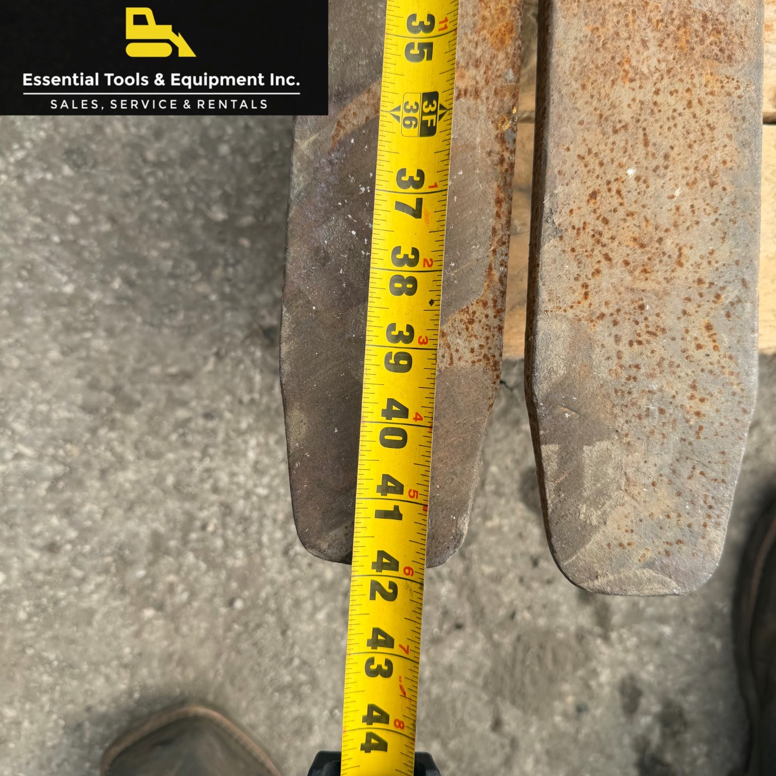 Cascade Single-Double 8,000 Lbs Pallet 42» Forklift Attachment Class III 3